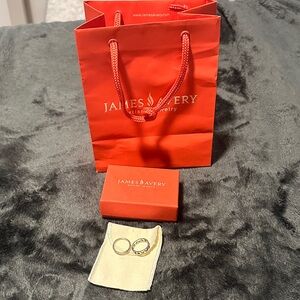 James Avery sterling Silver heart Rings with Bag, dust bag & Box❤️